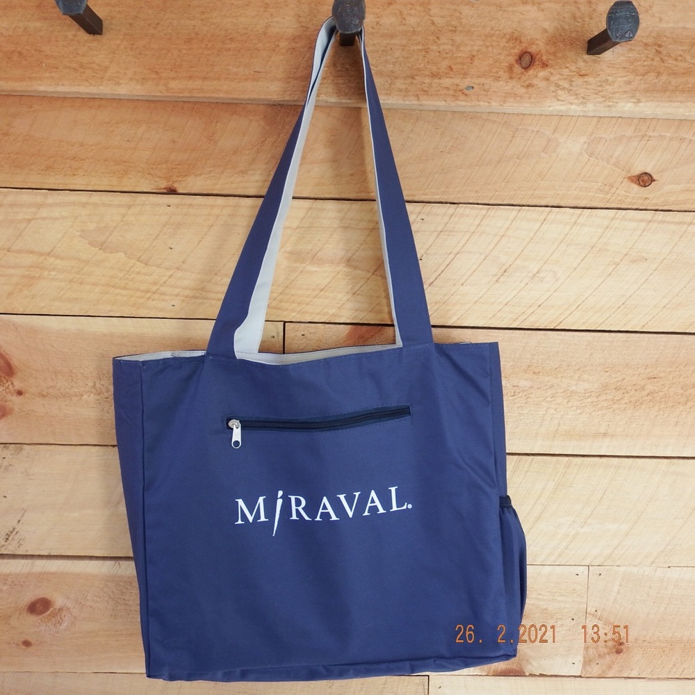 Miraval Spa Resort canvas tote bag.